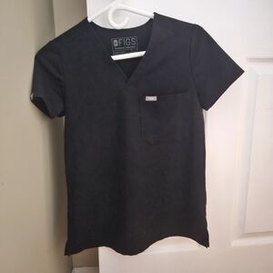 Figs XS Black Scrub Set